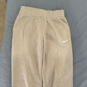Beige Nike sweats